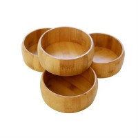 2016 cheap design bamboo wood salad bowl