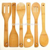 bamboo cooking utensils for kitchen serving