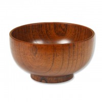 Hot sale low moq natural custom mini wood bowl food