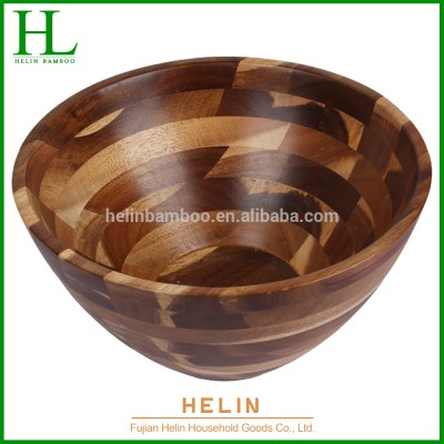 100% Acacia wood salad bowl food bowl