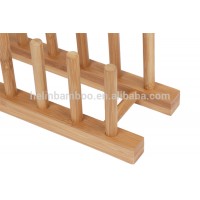 Bamboo/Wood dishes rack plates rack CDs rack BSCI